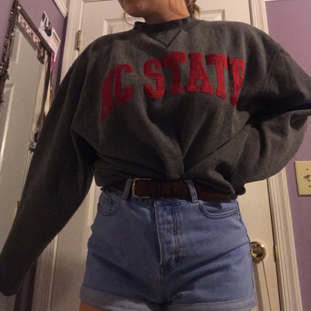 Embroidered NC State Pullover